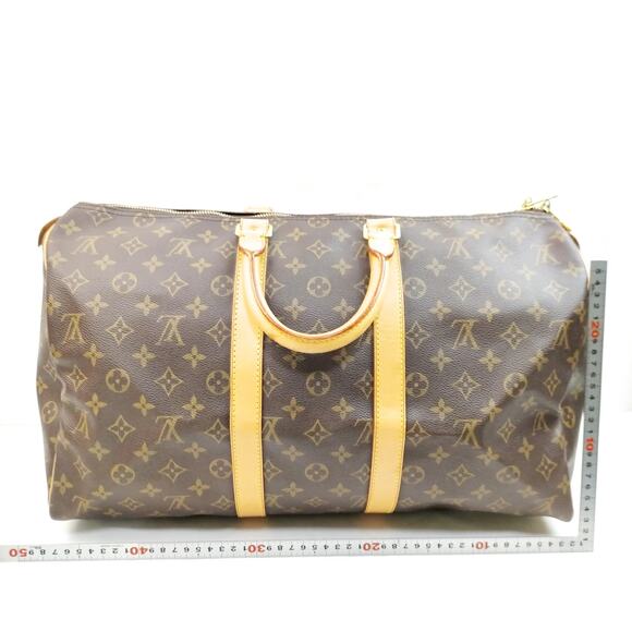 Louis Vuitton Monogram Keepall 45 Boston Bag - Picture 2 of 9